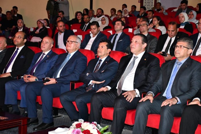 وزير الشباب والرياضة يُكريم الوفد الشبابي المصري المشارك بالمهرجان العالمي للشباب روسيا ٢٠٢٤ 9 IMG 20240418 WA0063