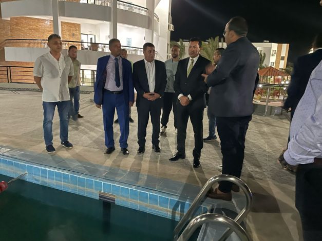 بالصور وزير الشباب والرياضة يتفقد المدينة الشبابية بالغردقة 7 IMG 20240419 WA0089