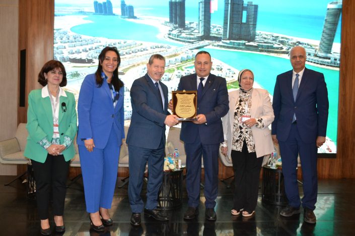 رئيس جامعة الإسكندرية يفتتح فعاليات المؤتمر العلمي الدولي لكلية السياحة والفنادق 1 IMG 20240424 WA0052