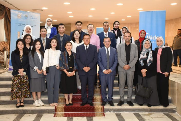 معهد كونفوشيوس بجامعة عين شمس ينظم المسابقة الدولية التمهيدية لجسر اللغة الصينية 1 IMG 20240424 WA0053