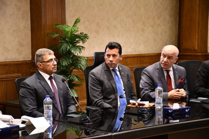 وزير الشباب والرياضة يبحث مستجدات وترتيبات استضافة مصر للمؤتمر الكشفي العالمي الثالث والأربعين 6 img 20240520 wa0111