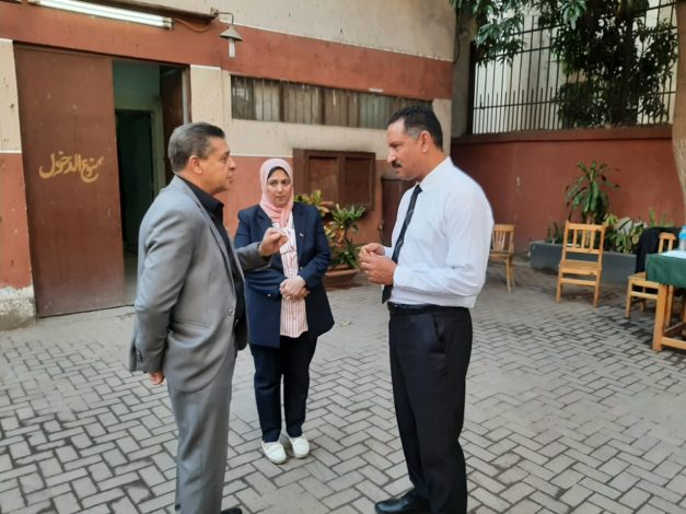 198) لجنة و ( 65080 ) طالبا وطالبة يؤدون امتحانات الدبلومات الفنية بالجيزة. 1 img 20240523 wa0132