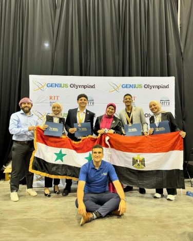 طلاب ستيم يفوزون بميداليتين فى مسابقة Genius Olympiad) الدولية بأمريكا 3 almomken.com G0ks2vjV