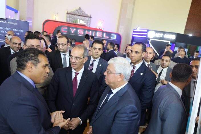 وزيرا التعليم العالي والاتصالات يشهدان فعاليات النسخة الثالثة من مؤتمر أمن المعلومات والأمن السيبراني 1 img 20240604 wa0038