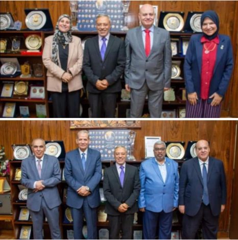 اجراء المقابلات الشخصية للمتقدمين للترشح لمنصب عميد كلية التربية بطنطا 1 almomken.com 9pwxStP7