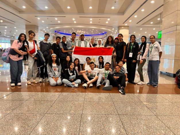 وصول الوفد المشارك فى معسكر للنشء بيلاروسيا بعد حصوله علي المراكز الأولى في المنافسات 1 almomken.com GoazVpg1