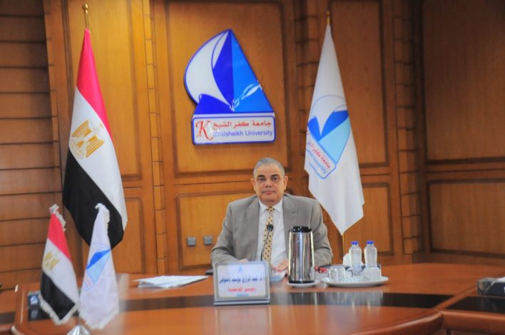 رئيس جامعة كفر الشيخ يوجه الشكر لمجلس الجامعة خلال انعقاده لسرعة إعلان النتائج بكليات الجامعة 1 almomken.com u14QJsB0