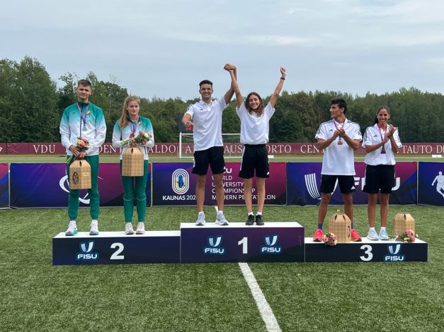 البعثة المصرية للجامعات تكتسح منافسات الفرق وتحصد أربع ميداليات في بطولة العالم للخماسي الحديث بليتوانيا 3 almomken.com CXsux6RS