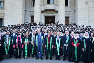 حفل تخريج دفعة جديدة بـ كلية الحاسبات بجامعة القاهرة