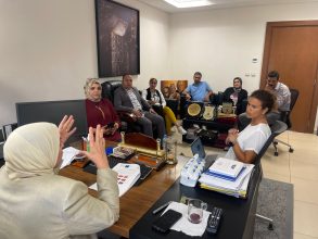اجتماع وزارة الشباب مع الوكالة الألمانية للتعاون والمركز البريطاني