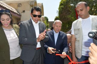 افتتاح ملعب خماسي بمركز شباب السواح
