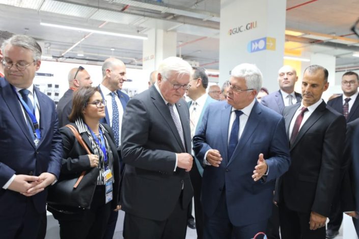 رئيس جمهورية ألمانيا الاتحادية ووزير التعليم العالي والبحث العلمي يشهدان الافتتاح الرسمي للجامعة الدولية الألمانية بالعاصمة الإدراية الجديدة 7 almomken.com vbq2H0er