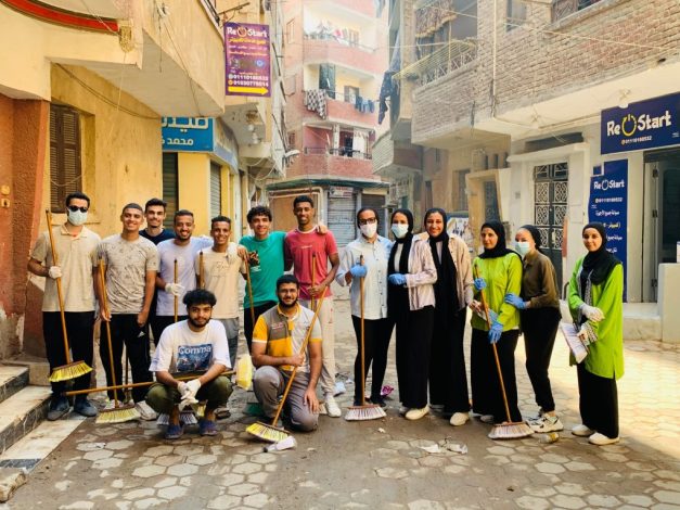 مبادرة "إيدك في أيدي نحافظ على بلدنا" تنطلق من المرج 6 almomken.com 286d3rRE