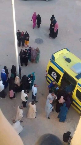 المدينة الجامعية للبنات بالأزهر تشهد حالات تسمم ونقل المصابات للمستشفى 2 almomken.com SFZwptZ6