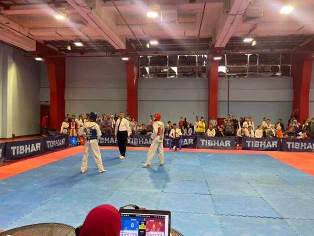 لقاء تنافسي لتقيم المشروع القومي للموهبة والبطل الأولمبي في رياضة التايكوندو 4 almomken.com 2GOHozh6