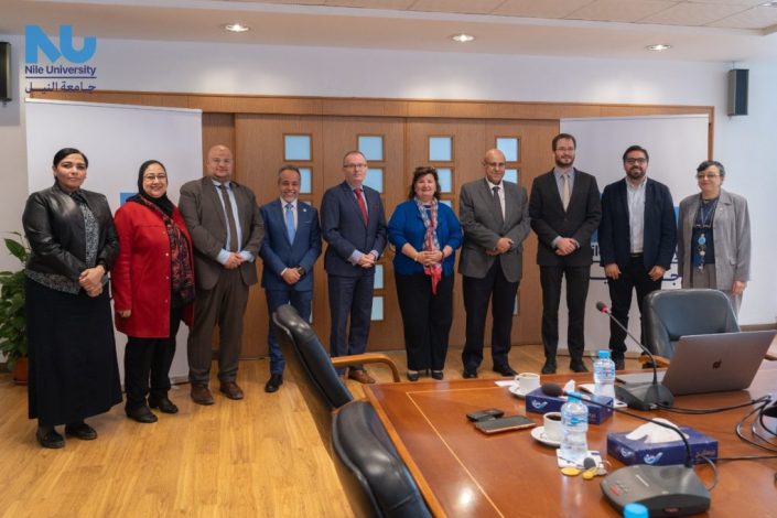 جامعة النيل تستقبل سفير جمهورية التشيك لتعزيز الروابط التعليمية 5 almomken.com V0zBRoYP