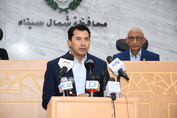 شعلة أولمبياد المحافظات الحدودية في نسخته الخامسة تنطلق من العريش 6 almomken.com m8nPmyDH