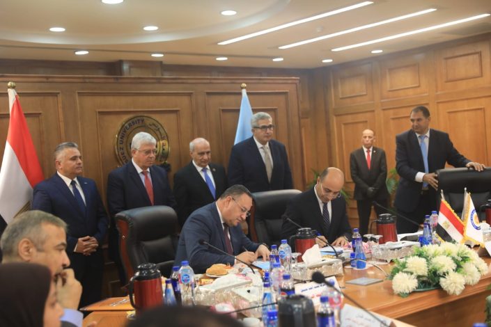 المجلس الأعلى للجامعات يناقش جهود الجامعات فى مبادرة بداية والاستفادة من بنك المعرفة 7 almomken.com zITBzdaC