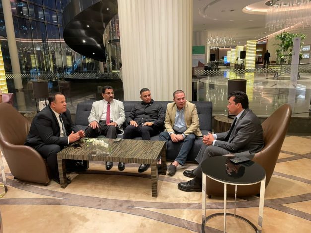 وزير الشباب والرياضة يلتقي اتحاد شباب المصريين بالخارج 2 almomken.com dstKCYJ2