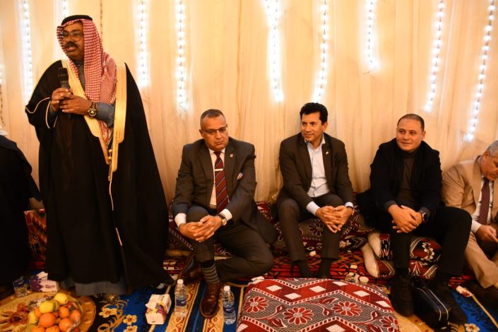 وزير الشباب فى جنوب سيناء لحضور ختام المهرجان العربي للهجن 4 almomken.com 2yBxh1K4