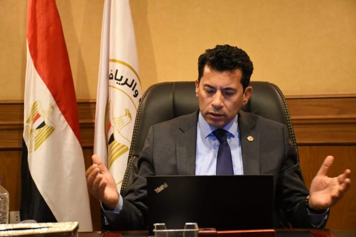 كلمة وزير الشباب بمجلس وزراء الشباب العرب 1 almomken.com hJ3sCm6I