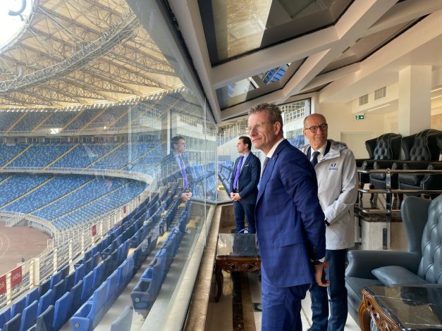 رئيس الإتحاد الدولي للرياضة الجامعية يزور مدينة مصر الدولية للألعاب الأولمبية 7 almomken.com MvPV6ZHu