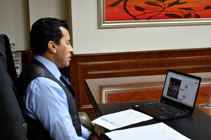 وزير الشباب والرياضة يشارك في منتدى التنمية المستدامة والحوكمة 4 almomken.com Yc0XLil1