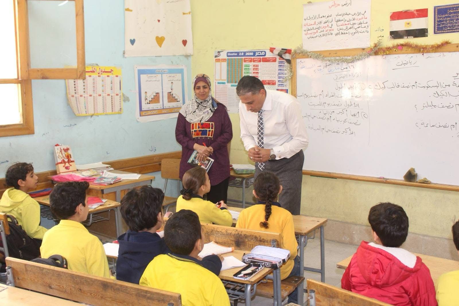 الوراق وشمال الجيزة فى خطة جولات وكيل الوزارة 5 الوراق وشمال الجيزة فى خطة جولات وكيل الوزارة