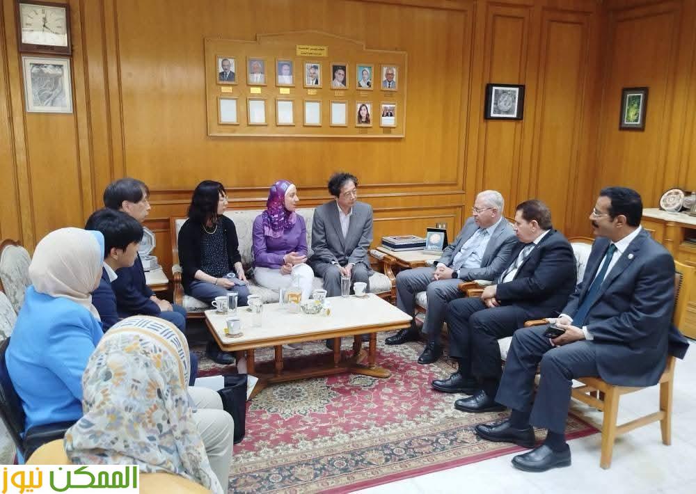 تربية حلوان تستقبل وفدا من جامعة فوكوي اليابانية 3 تربية حلوان تستقبل وفدا من جامعة فوكوي اليابانية