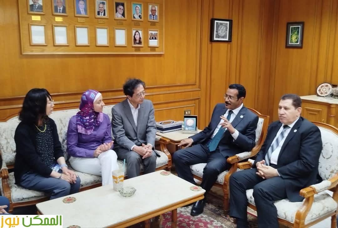 تربية حلوان تستقبل وفدا من جامعة فوكوي اليابانية 4 تربية حلوان تستقبل وفدا من جامعة فوكوي اليابانية