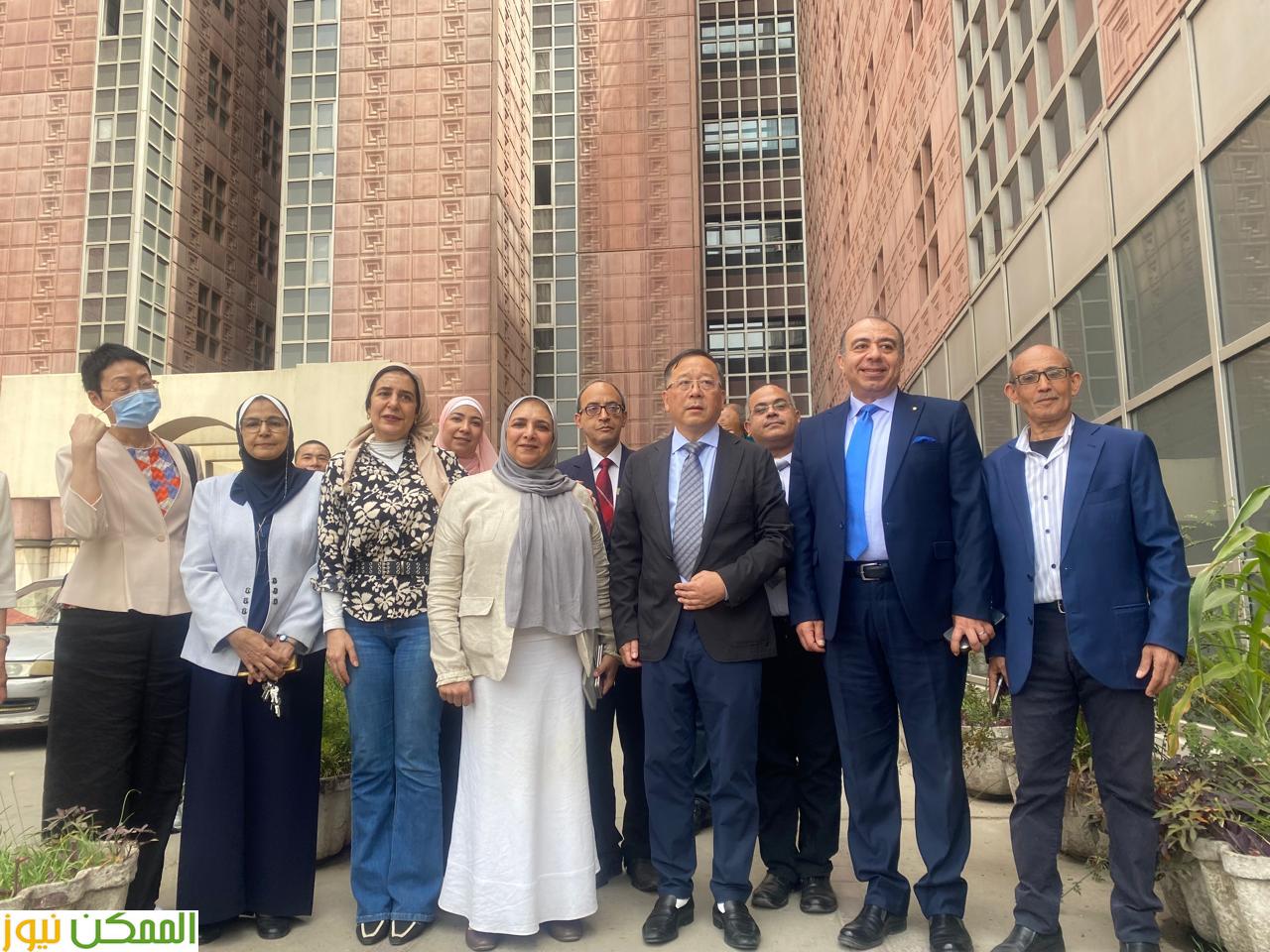 زيارة وفد بودونغ الصيني لمستشفى قصر العيني التعليمي الجديد 4 زيارة وفد بودونغ الصيني لمستشفى قصر العيني التعليمي الجديد