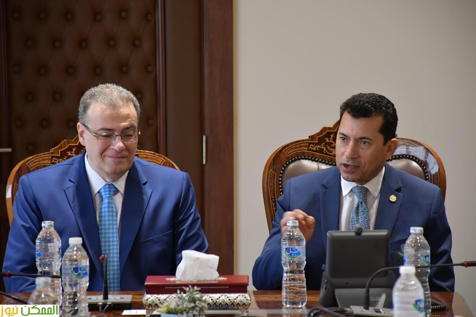 تعيينات جديدة بوزارة الشباب والرياضة بالتنسيق نع التنظيم والادارة 3 وزير الشباب يلتقى برئيس الجهاز المركزى للتنظيم والادارة