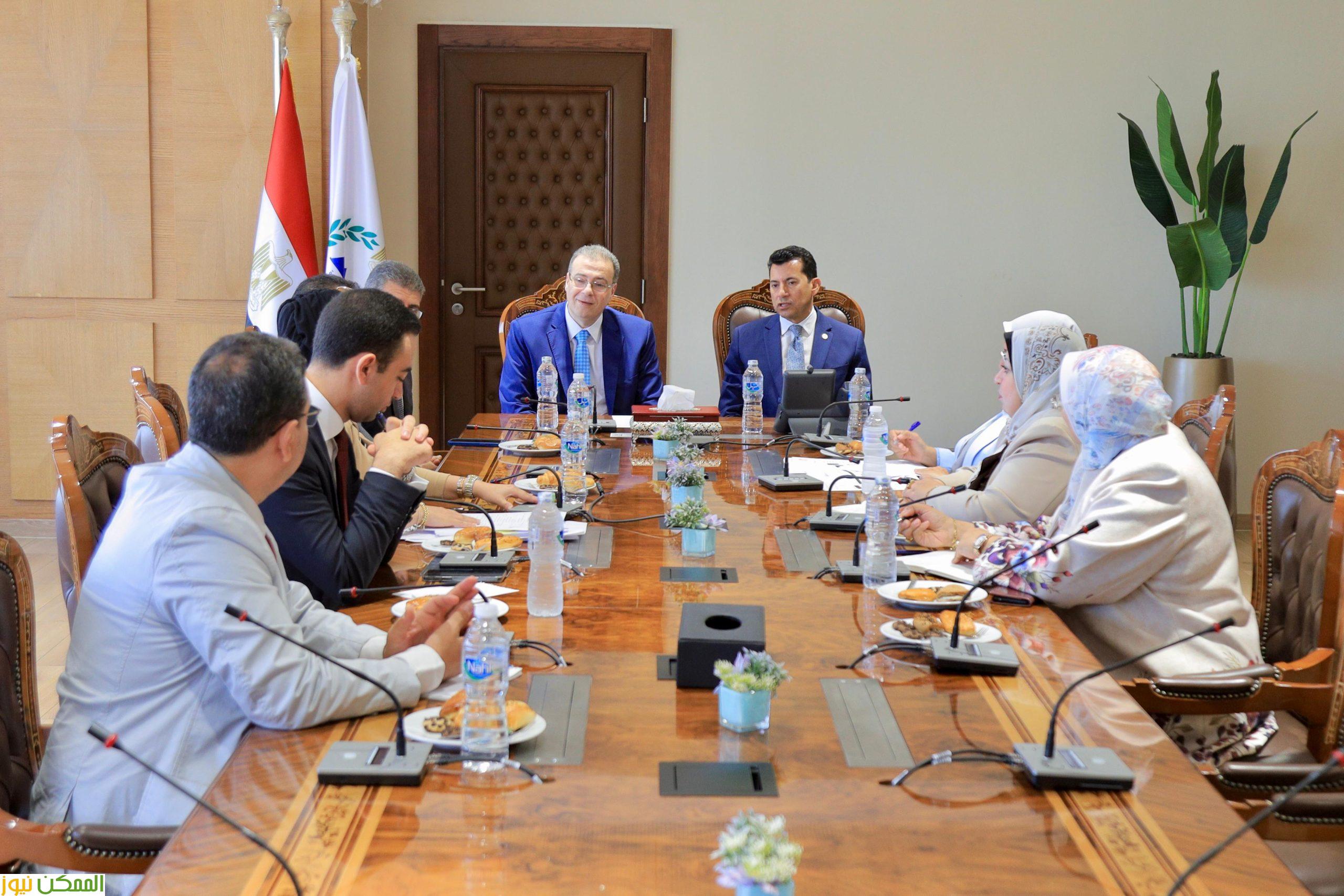 تعيينات جديدة بوزارة الشباب والرياضة بالتنسيق نع التنظيم والادارة 4 وزير الشباب يلتقى برئيس الجهاز المركزى للتنظيم والادارة