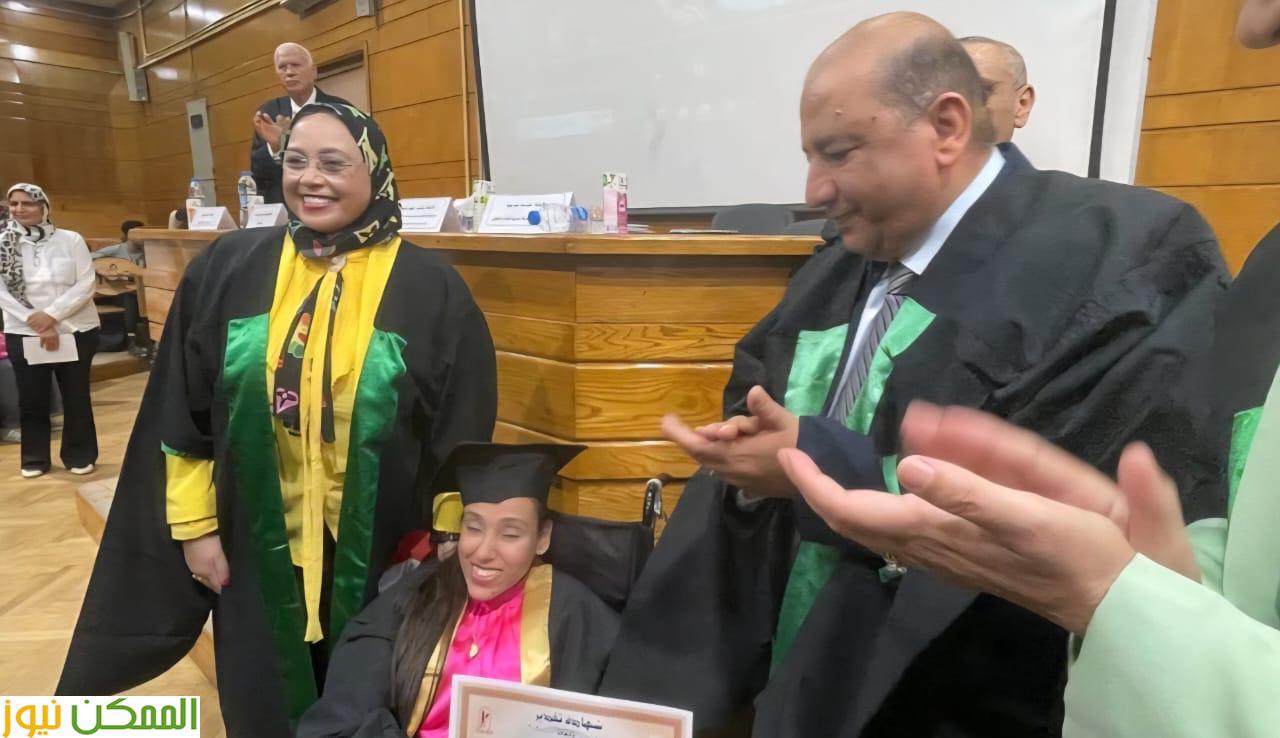 حفل تخرج من نوع خاص بجامعة القاهرة 4 حفل تخرج من نوع خاص بجامعة القاهرة