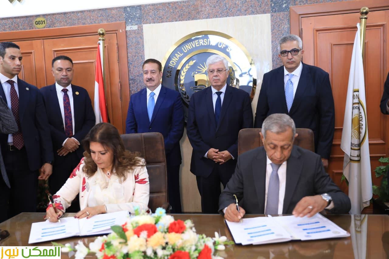 افتتاح جامعة مدينة السادات الأهلية بحضور وزير التعليم العالي ومحافظ المنوفية 5 افتتاح جامعة مدينة السادات الأهلية