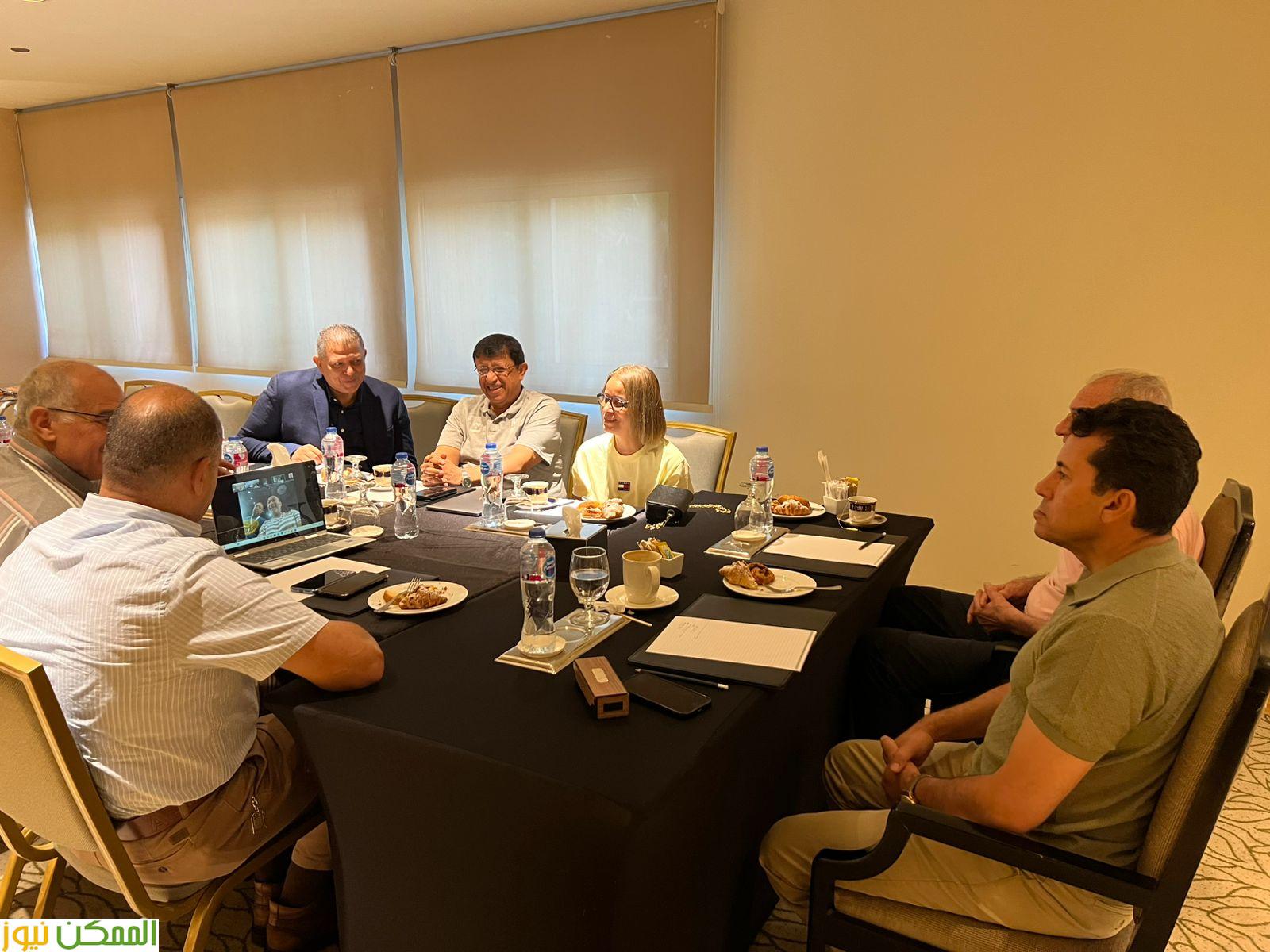 اجتماع تنسيقي لبطولة العالم لليد برئاسة وزير الشباب بحضور رئيس الاتحاد الدولي ونائبه والمدير التنفيذي ومدير البطولة 2 اجتماع تنسيقي لبطولة العالم لليد برئاسة وزير الشباب