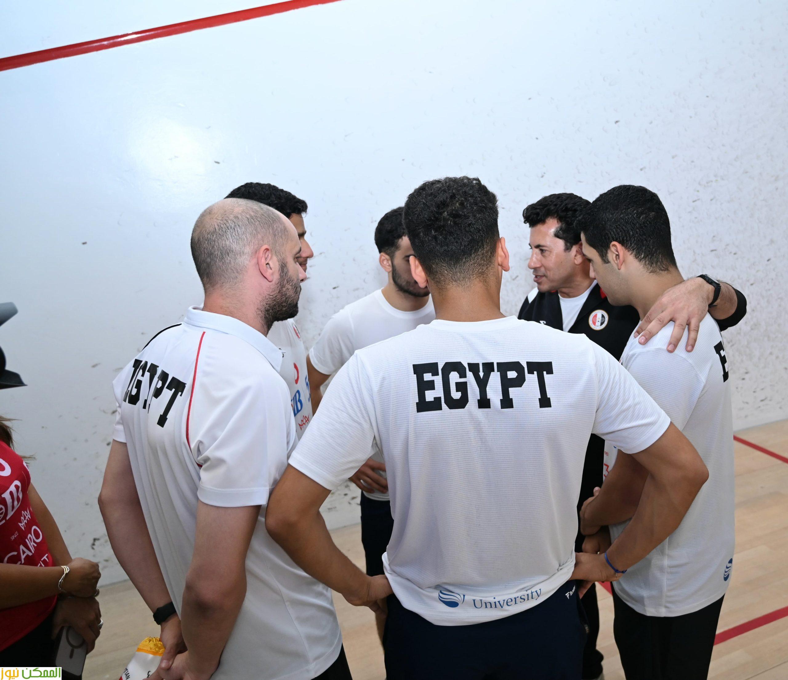 تتويج منتخب الناشئين والناشئات ببطولة كأس العالم للاسكواش 3 تتويج منتخب الناشئين والناشئات ببطولة كأس العالم للاسكواش