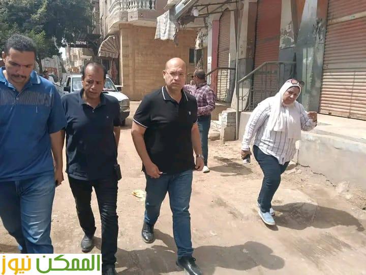 نائب محافظ الجيزة يتفقد قري سقارة وميت رهينة ودهشور بمركز البدرشين