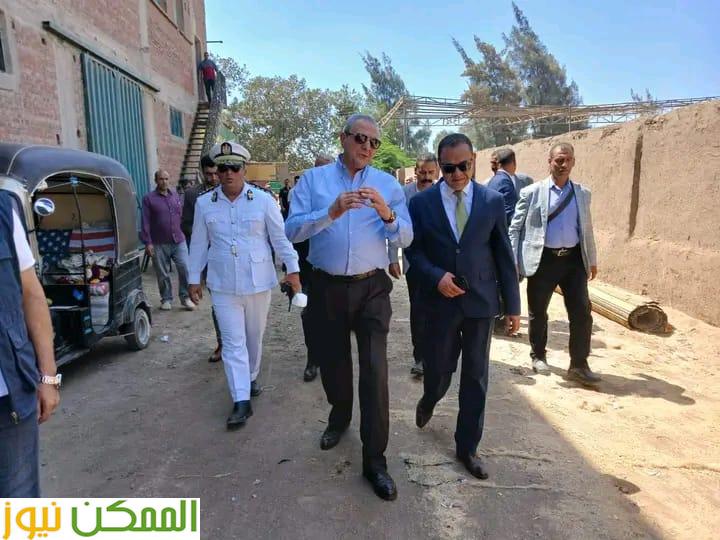 السيطرة على حريق بمصنعي كتان في شبراملس بزفتى