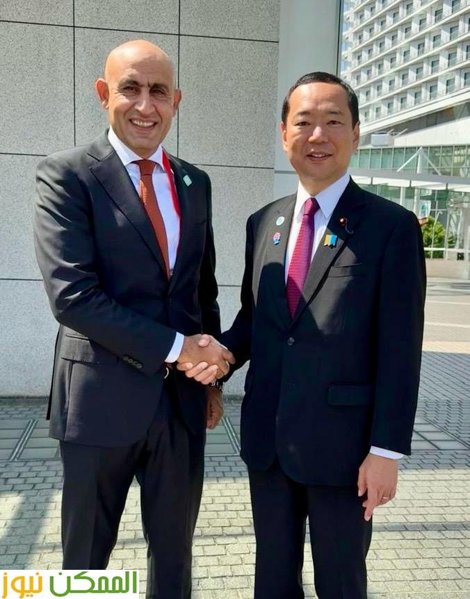وزير التربية والتعليم يلتقي وزير الدولة للشؤون الخارجية الياباني