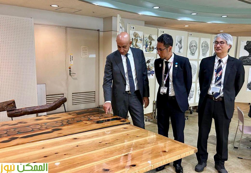 وزير التربية والتعليم يزور مدرسة "كوازاه" الفنية الصناعية بالعاصمة طوكيو