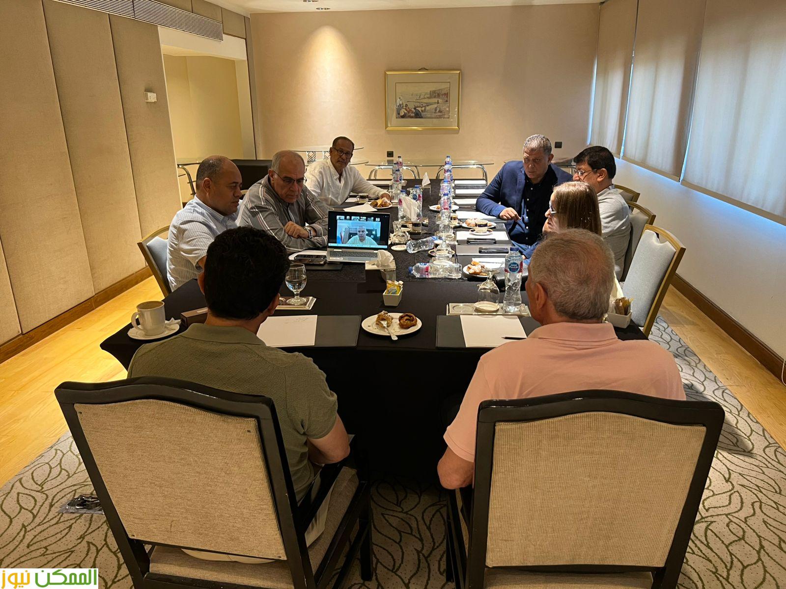 اجتماع تنسيقي لبطولة العالم لليد برئاسة وزير الشباب بحضور رئيس الاتحاد الدولي ونائبه والمدير التنفيذي ومدير البطولة 4 اجتماع تنسيقي لبطولة العالم لليد برئاسة وزير الشباب