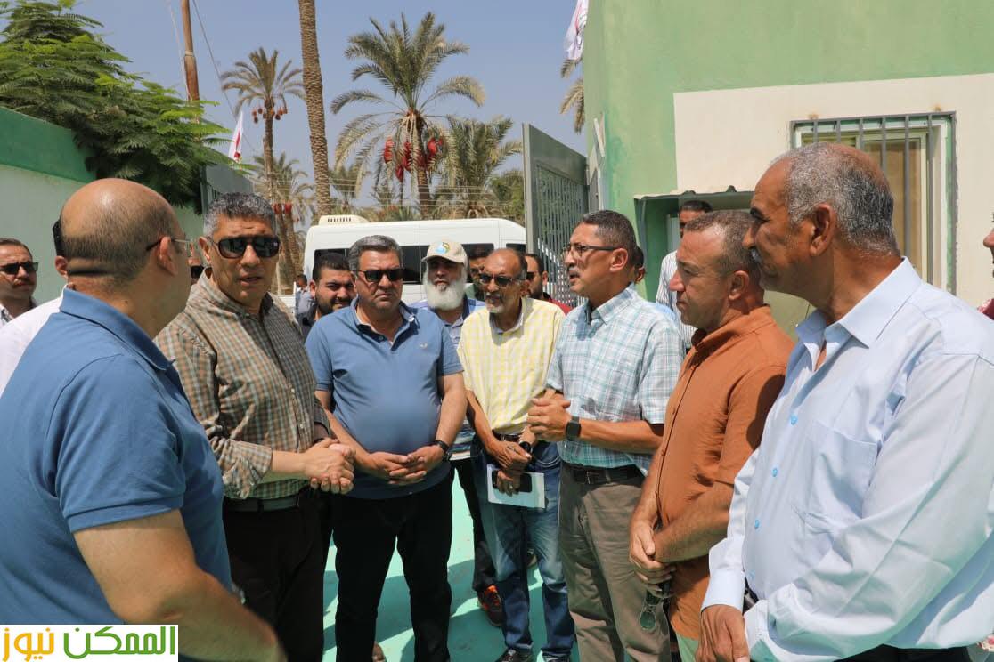 استئناف مشروعات الصرف فى قرى حياة كريمة بمركز اطفيح 