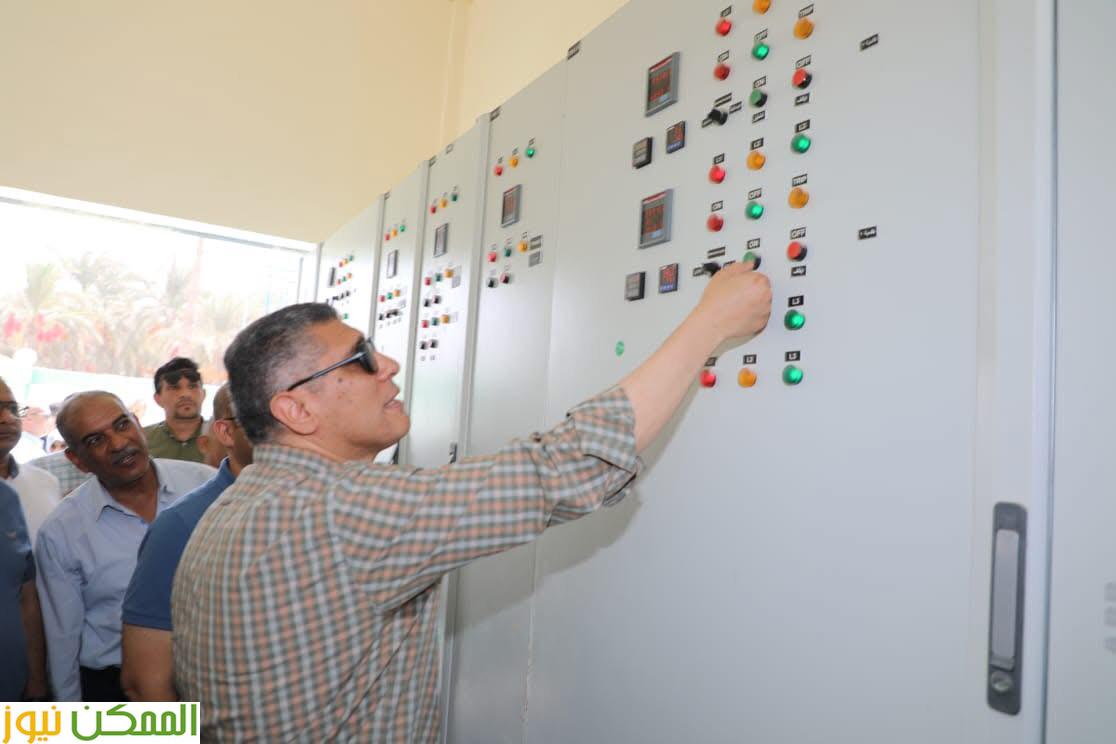 استئناف مشروعات الصرف فى قرى حياة كريمة بمركز اطفيح 