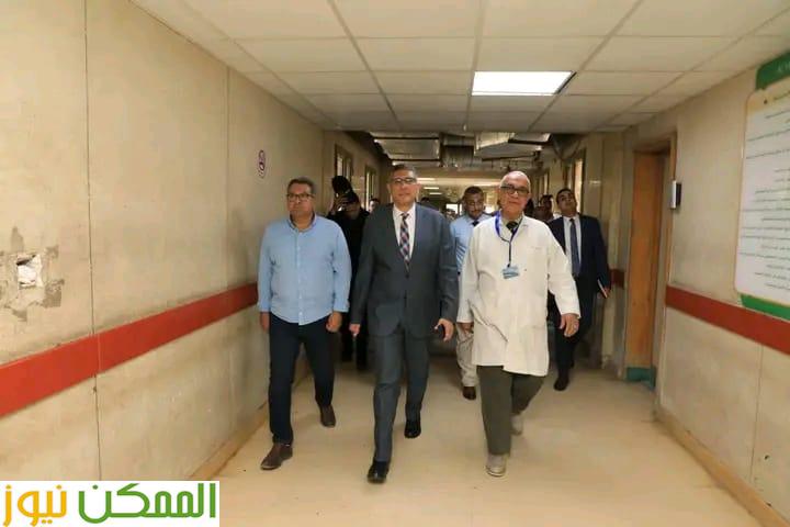 محافظ الجيزة يطمئن على الحالة الصحية لبطل واقعة إنقاذ "فتاة المنيب