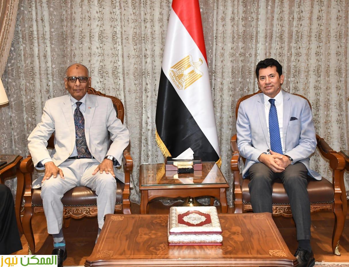 وزير الرياضة يلتقي رئيس الاتحاد المصري للهوكي لبحث مستجدات تنظيم مصر للبطولة الأفريقية