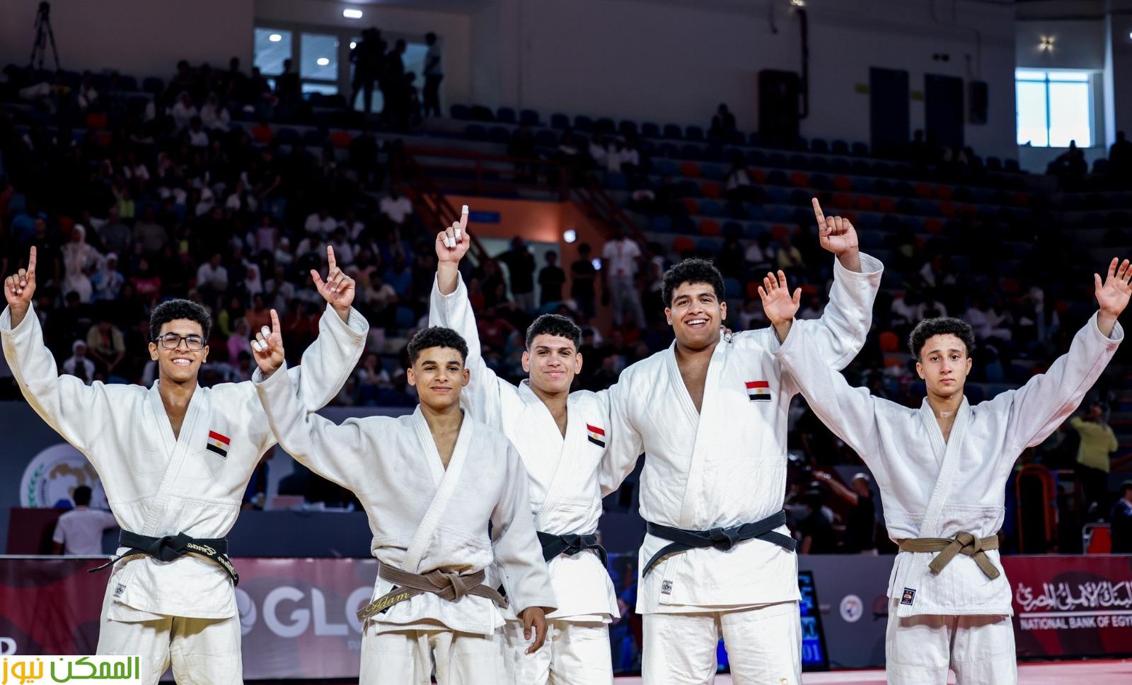 الجودو المصرى يتألق فى  البطولة العربية للجودو