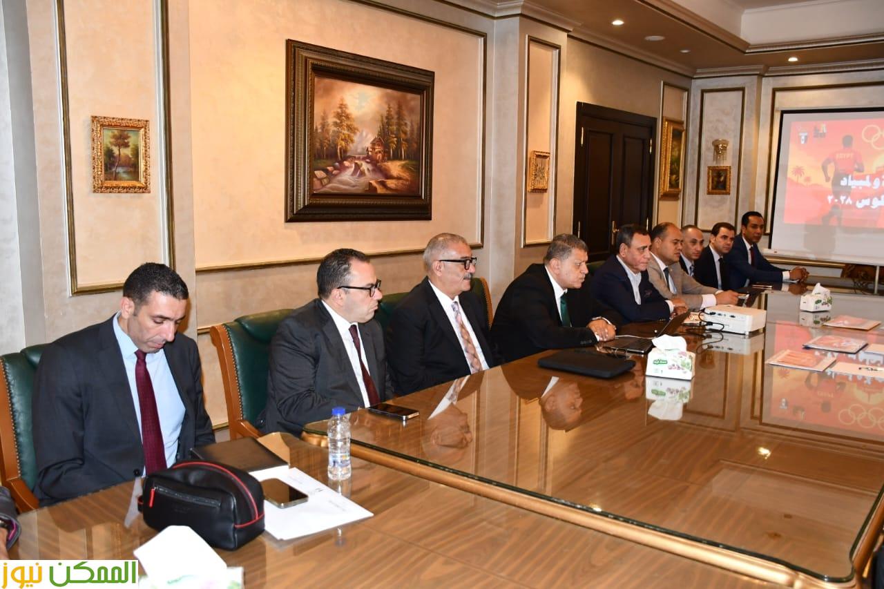 الرياضة تستعرض  خطط الاستعدادات لاولمبياد لوس أنجلوس