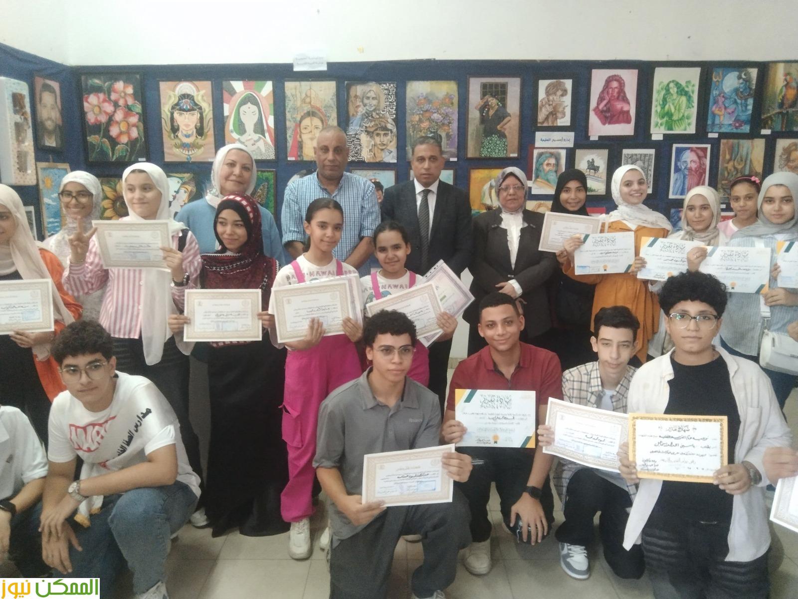 افتتاح معرض ختام مراكز تنمية القدرات والمبدعين بالجيزة 5 المعرض مساحة حقيقية للتعبير والإبداع