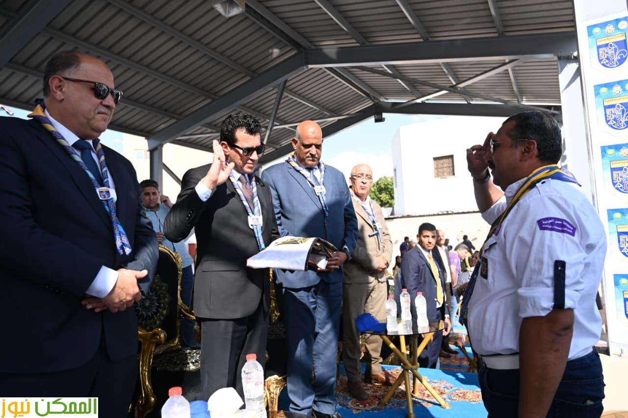 افتتاح نادى الكشافة البحرية بمحافظة الاسماعيلية
